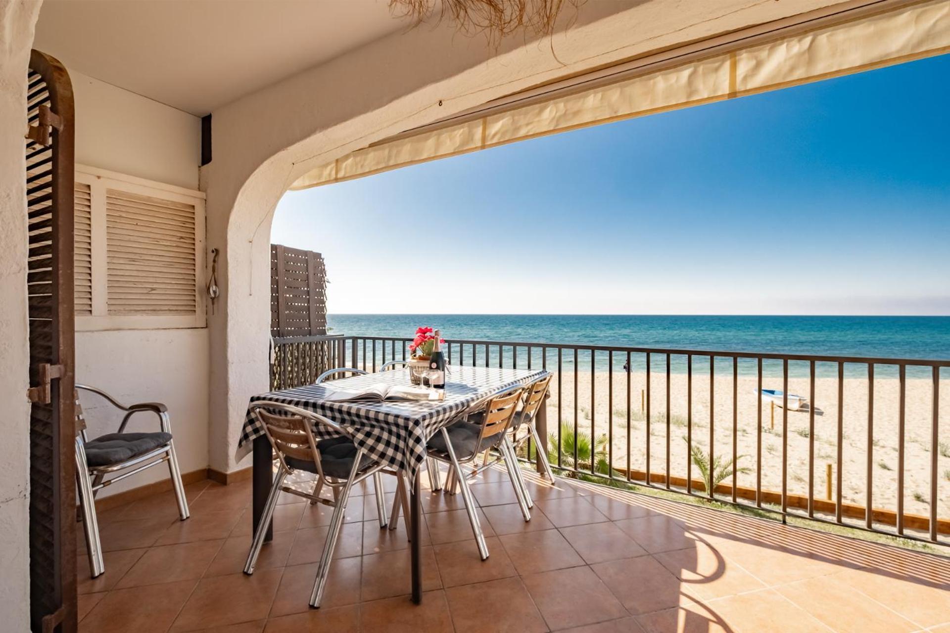 Paraiso Frente Al Mar Apto Duplex Coma-ruga Exterior photo